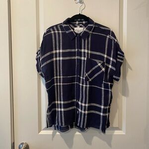 Rails Whitney Navy Plaid Shirt